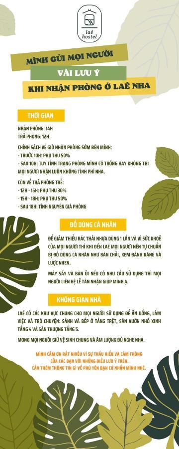 Lae Hostel Tuy Hoa Eksteriør billede